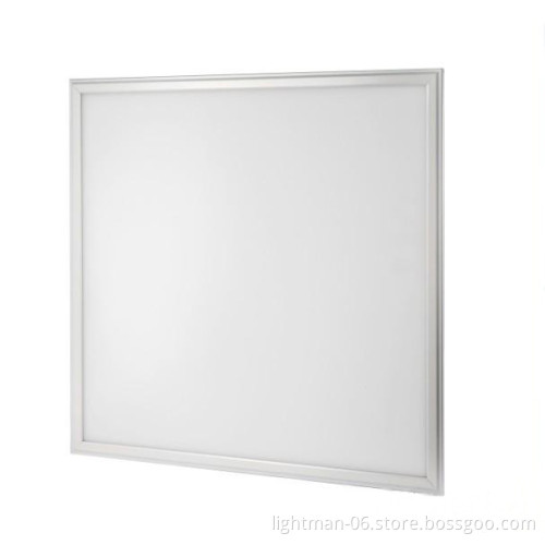 Indoor led lighting fixture remote controlled 1-10V DC brightness dimmable led panel light 36w 620x620